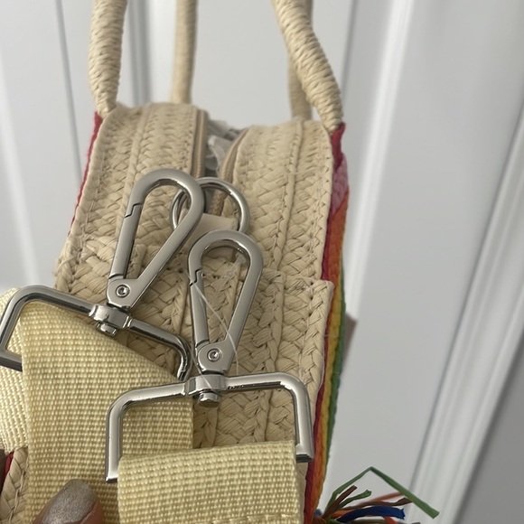 Rainbow Cross body bag mini zip fringe purse new with tag Target Pride Size Mini - Picture 7 of 13